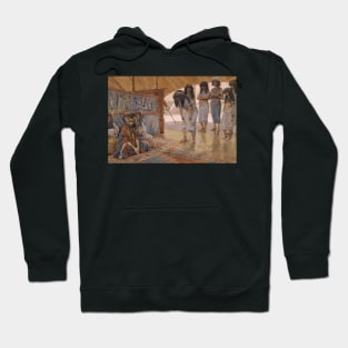 Sarai Is Taken to Pharaoh's Palace by James Tissot Hoodie